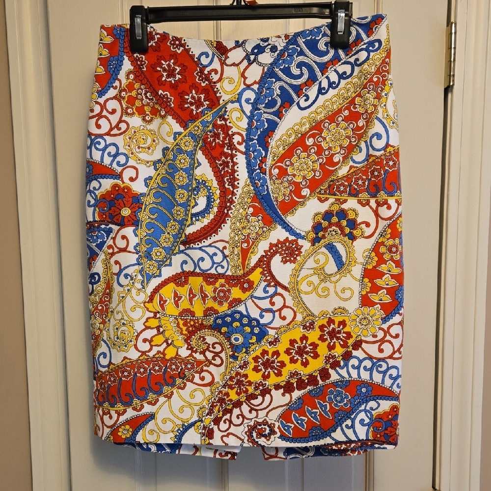 Colorful Paisley Women's Skirt